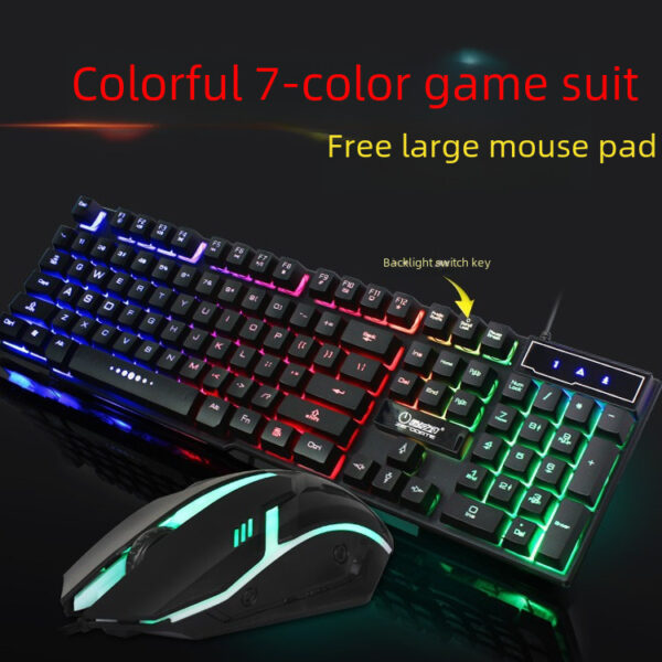 Shopable USA Offers Macro Definition Gaming Keyboard & Mouse Mechanical Feel